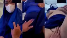 Okta Hijabnya Dibuka, Toket Digrepe, Lanjut Entot Sampe Muncrat