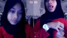 Uting Abg Jilbab Sange Melet Ometv, Muncrat Liar Di Depan Kamera