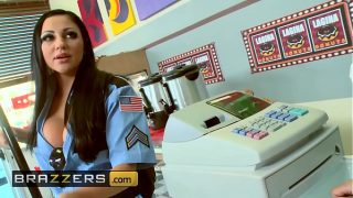 Seragam Ketat, Toket Gede Goyang-goyang – Audrey Bitoni, Honey White, Johnny Sins – Boston Cream – Brazzers