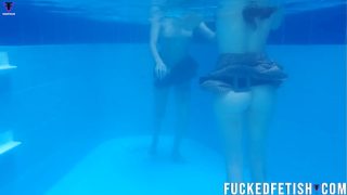 Yessica Bunny Dan Helen Star Duet Basah Binal Di Kolam Renang.