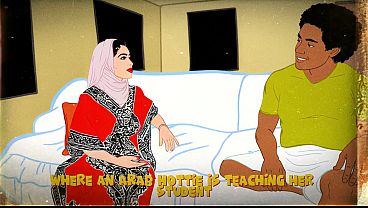 Tutor Arab Montok Pantat Gede Ngajarin Murid Trik Baru Yang Bikin Basah