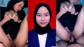 Bocil Hijabers Mesum Di Kost Bikin Video Viral, Suara Nafas Bikin Tegang.
