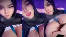Cantiknya Bikin Pengen Gigit, Arrazyny Hijab Tobrut Bikin Makin Liar.
