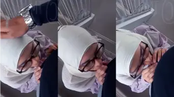 Hijab Manis Nungging Ngemut Kontol Pacar Sampai Muncrat.