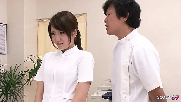 Gadis Perawat Muda Jepang Digilir Dua Dokter Di Rumah Sakit, Crot Di Dalem Dua Lubang Sekaligus, Mmf 3some, Jav Nggak Disensor.