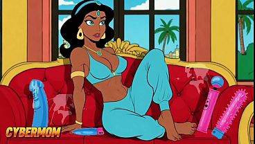 Putri Jasmine Punya Kontol Gede Tumbuh Di Sela-sela Kakinya. Dongeng Arab Kartun Buat Dewasa.