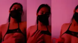 Desah Nafas Sambil Mainin Kontol Angel Candu Mango