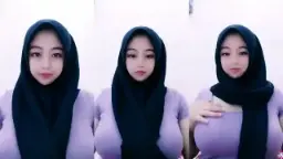 Ukhti Fira Pake Hijab Baju Ungu, Keliatan Banget Bentuk Tubuhnya, Bikin Pengen Gigit